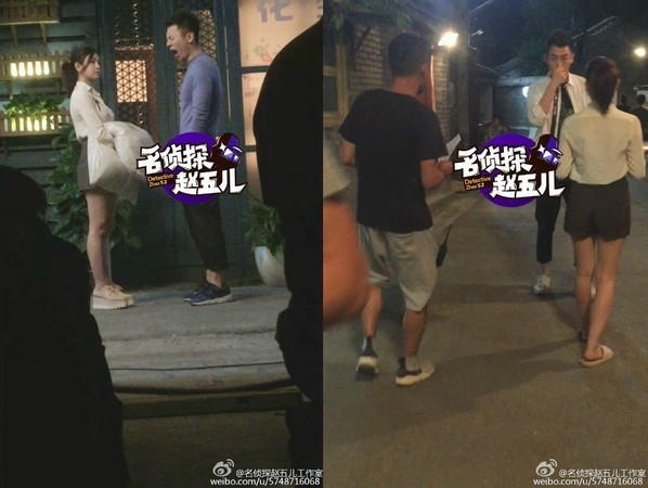 陈妍希3个月微凸孕肚曝光 换平底鞋护宝宝