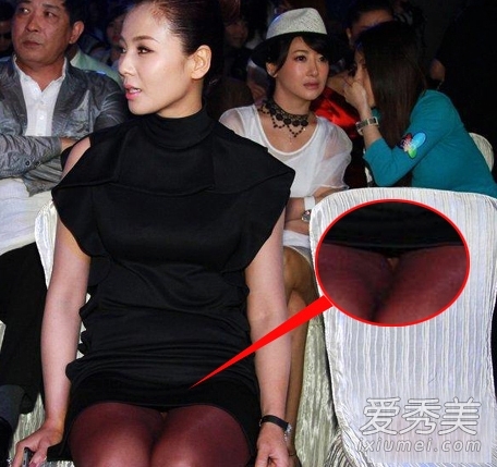 林志玲范冰冰走光图片曝光 女星泄春光露底太尴尬