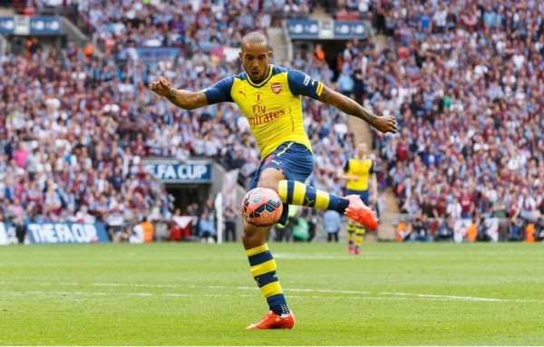 沃尔科特射门特写